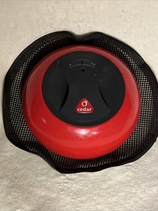 OCedar O-Cedar O-Duster Robotic Floor Cleaner Red Robot No Cord Works Tested