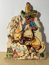 Vintage Knickerbocker Western Bank Robber Tar...