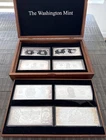 1998 Washington Mint .999 Fine Silver Currency $1-$1000 Proof Set 48oz Total