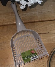 New  Cat Litter Scoop Gray Set Of 2