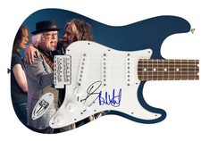 Aerosmith Signed Dream On Photo Graphics Guitar