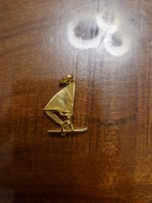 Goldanhänger 750 18K Surfer - 3,43 Gramm 