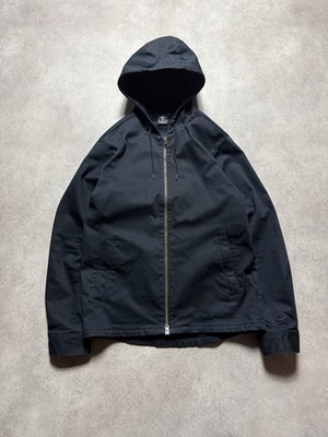 Nike Sb Black Jacket Vintage 00s Grunge Glamour Japan Big Graphic Goth - Size M