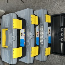 Zeno 3 PCs Tool Box Set Portable Tool Box Storage Case