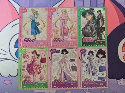 Sailor Moon Sammelkarten Trading Cards 6 Stück Fanmade A65