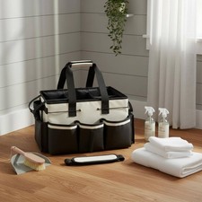 Wearable Cleaning Carrier Portable Wearable Cleaning Bag Multiple Pockets