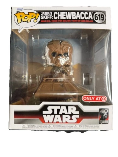 Funko Pop! Vinyl Star Wars Jabba's Skiff Chewbacca #619 Target Exclusive Figure
