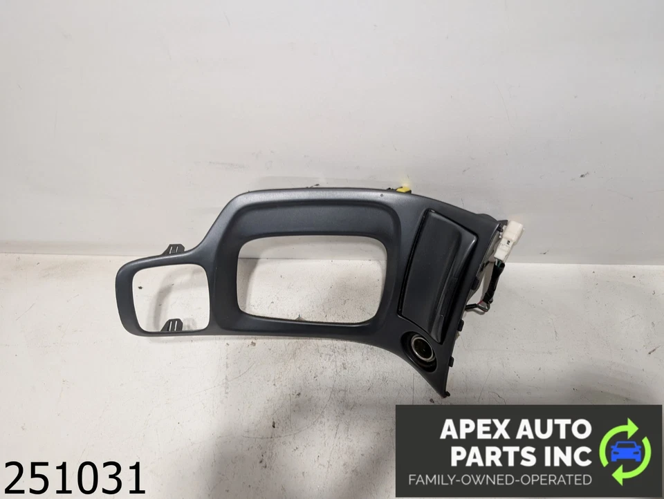 OEM 2003 Toyota Celica GT 1.8L Center Console Shift Shifter Bezel Boot Trim Foto 4 de 4