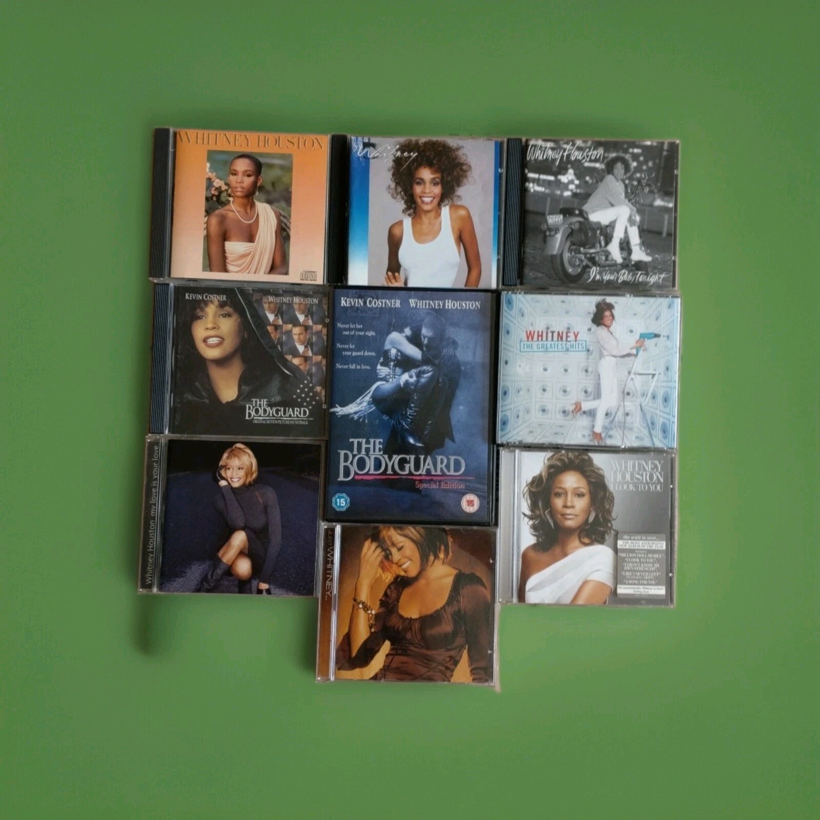 Whitney Houston: Complete Hits Collection 8 CD/DVD Deluxe Albums Inc. Bodyguard