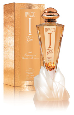 JIVAGO Rose Gold for Women EDT 2.5oz/75ml Eau de Toilette Spray - New Box