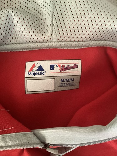 Majestic Baseball 1/4 Zip Hooded Pullover “Always October” Post Season 14 - Picture 9 of 9