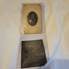 Lot of Tintype Photos Not Sure on the Date Great Condition — photo 1