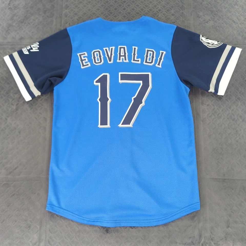 Texas Rangers x Dallas Mavericks Jersey Nathan Eovaldi Giveaway Men Small - Image 2 of 4
