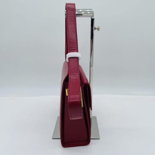 Christian Dior Shoulder Bag Purse CD Red Authentic - Picture 19 of 24