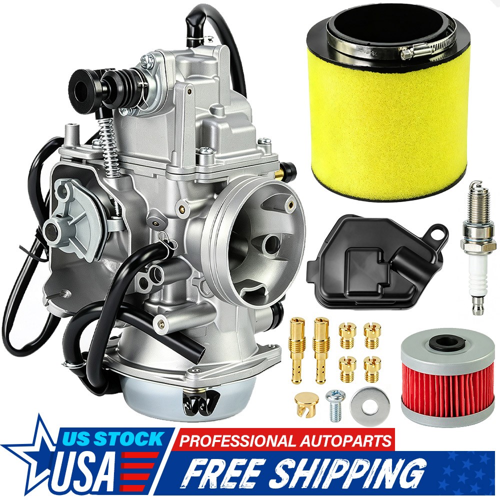 For 2001-12 Honda Foreman Rubicon 500 TRX500 FA/FGA/FPA Carburetor & Air Filter