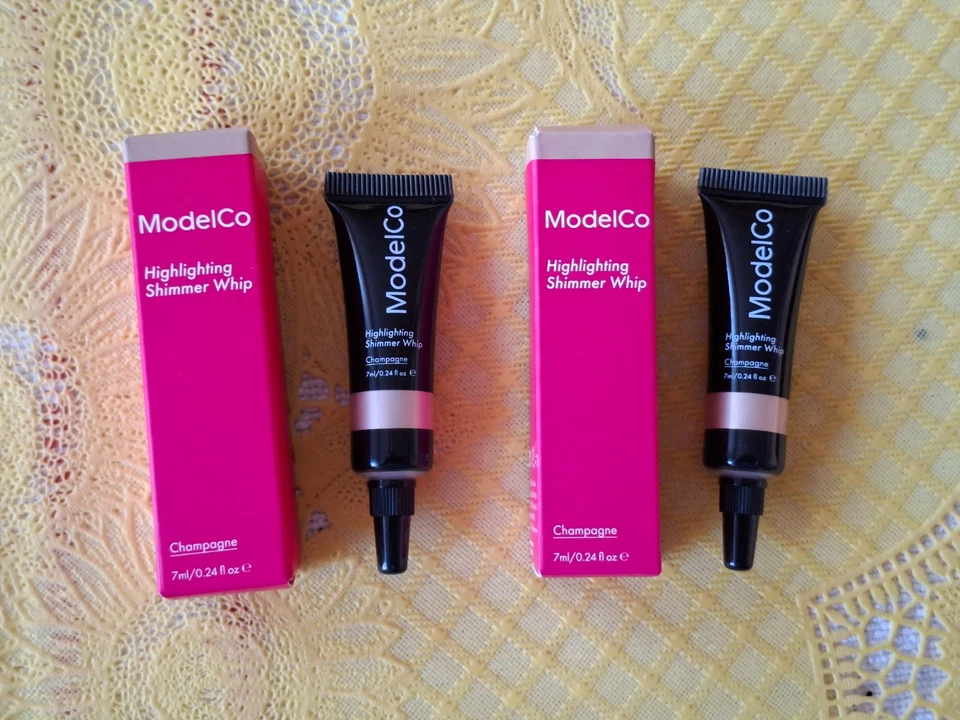 Model Co Highlighting Shimmer Whip in Champagne 2x 7ml NEU OVP - Bild 2 von 2