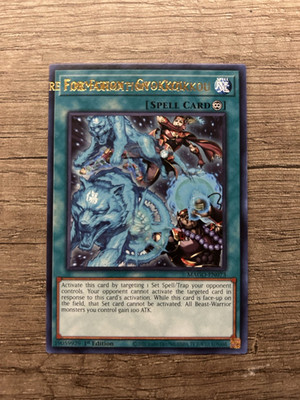 Feuerformation - Gyokkou Doppelname Yu-Gi-Oh 1. Auflage Druckfehler