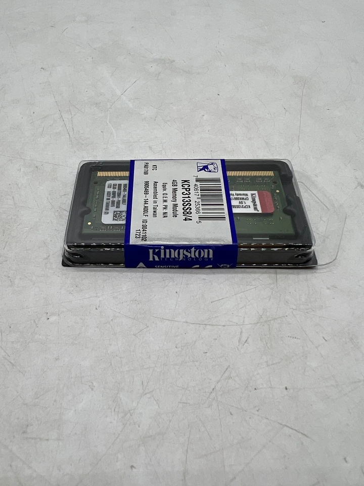 New Sealed 4GB Kingston KCP313SS8/4 DDR3 1333MT/s Non-ECC Memory SODIMM - Image 3 of 4