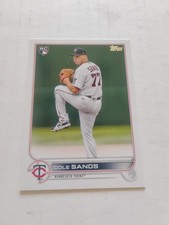 2022 Topps Cole Sands Minnesota Twins #US208
