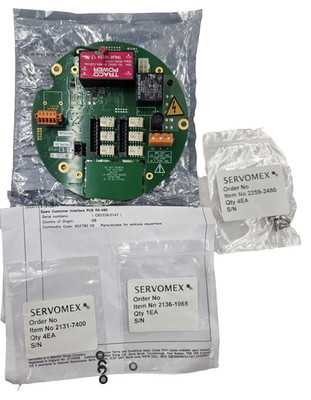 SERVOMEX 01910211D/2 PCB GAS ANALYZER BOARD SERVOMEX RS-485 [SCHNELLER VERSAND]