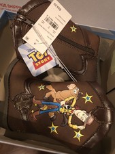 Kids Disney Pixar Toy Story Cowboy Boots Holiday Gift Size 5