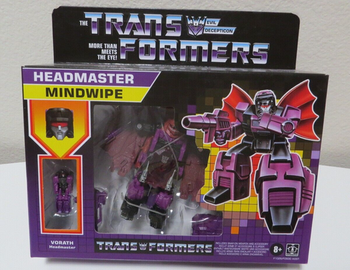 Transfomers Walmart Reissue G1 Headmasters LOT Complete Set of 7 Wave 1 ...