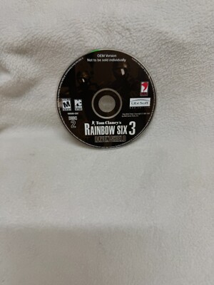 Tom Clancy's Rainbow Six 3: Raven Shield DISK #2 ONLY - USED!!!!