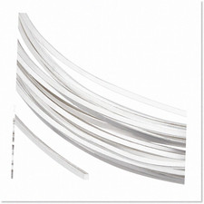 20 Gauge 16 Feet Silver Br Square Wire for Jewelry Beading - High-Quality, Exqui