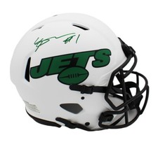 Sauce Gardner Signed New York Jets Speed Authentic Lunar NFL Hemet