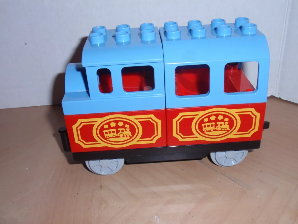 Lego Duplo - Black Red Blue Circus Boxcar eBay