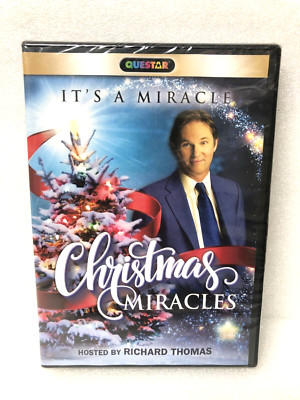 NEW It's a Miracle Christmas Miracles DVD w Richard Thomas 20