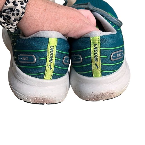 Brooks Glycerin 20 Men's Running Shoes Green Size 13 Athletic Sneaker - Picture 11 of 14