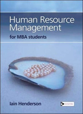 Human Resource Management for MBA S..., Henderson, Iain 9781843981473 ...