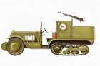 Citroën-Kégresse P 19 porte mitrailleuse, 1:72 kit résine ALBY