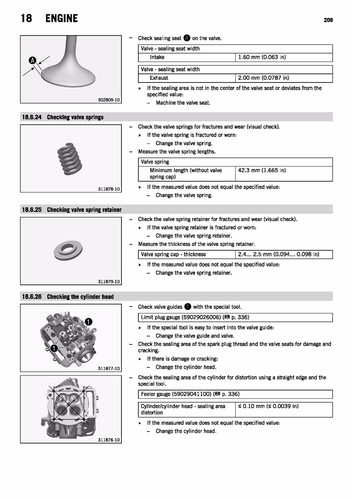 KTM Service Workshop Shop Repair Manual Book 2016 690 Duke - Picture 10 of 12