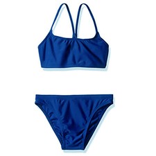 Junior Guard 2-Piece THIN Strap Swimsuit R.Blue-20/B 24/T