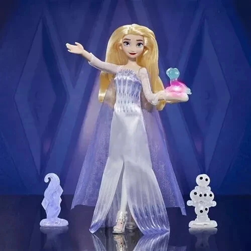 Poupée Disney La Reine des Neiges 2 Elsa parlante et ses amis - Photo 2/3