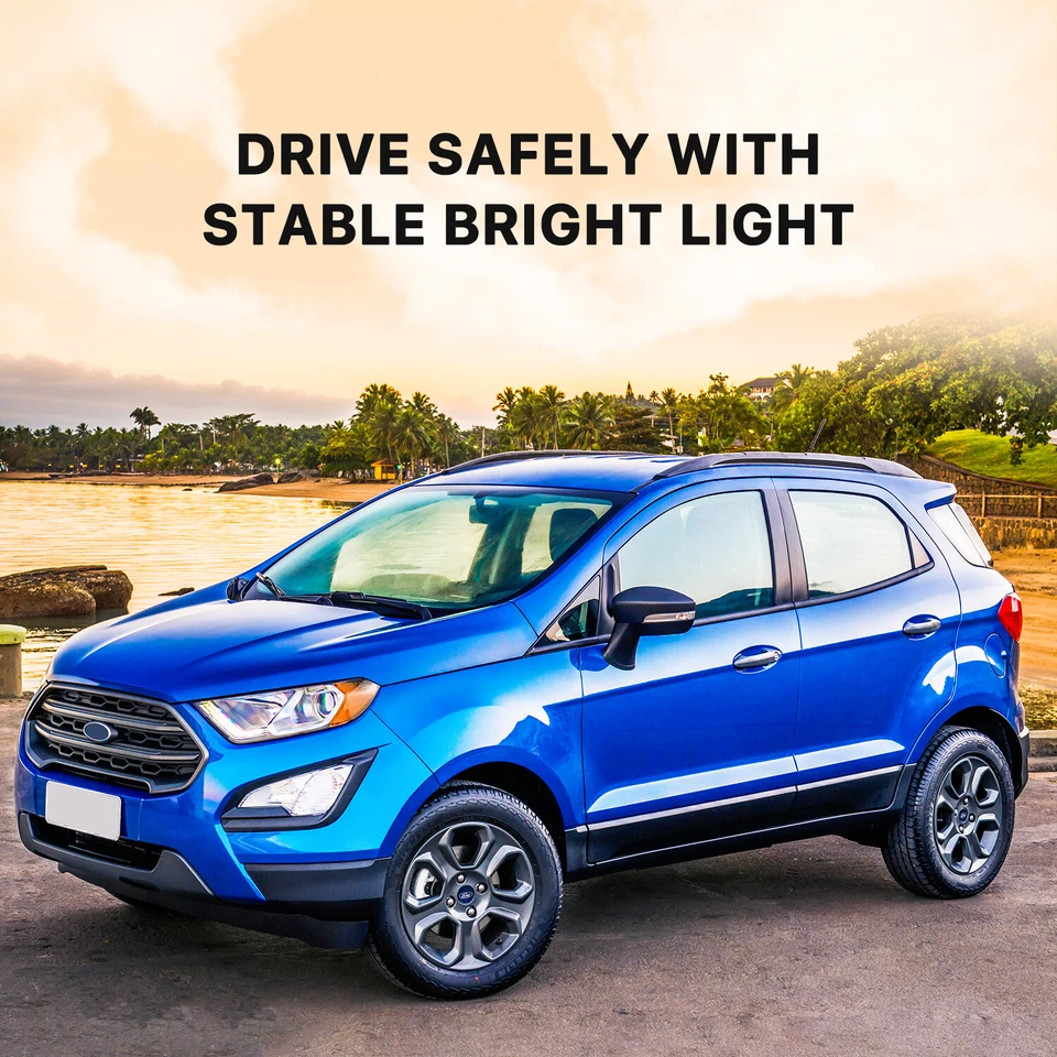 Faro halógeno lado izquierdo derecho con bombilla para Ford EcoSport 2018-2022 Foto 4 de 4