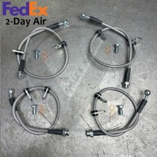 Stainless Steel Front Rear Brake Line Replacement For 90-93 Acura Integra Da