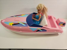 barbie speedboat
