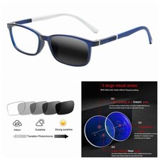 Multifocal Progressive Acetate Transition Photochromic Reading Glass 1.0 3.0