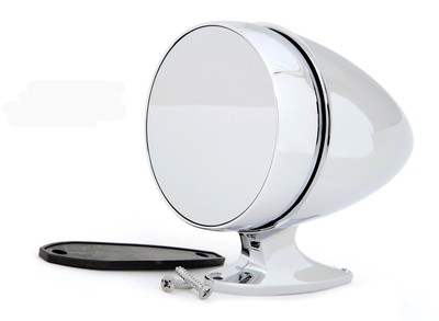 NEW! Ford Mustang Shelby Bullet Style Chrome Mirror GT350 Cobra Tiger GT500 