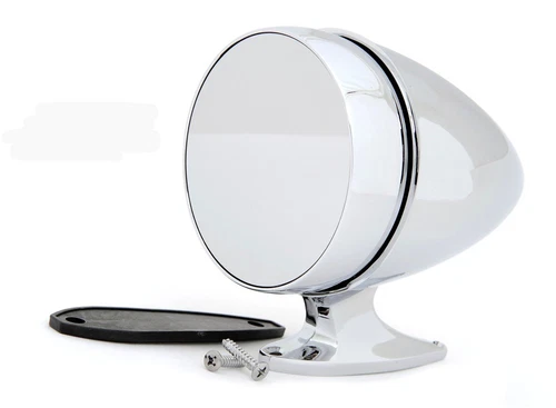 NEW! Ford Mustang Shelby Bullet Style Chrome Mirror GT350 Cobra Tiger GT500 