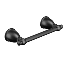 Moen Y3108BL Caldwell Pivoting Toilet Paper Holder in Matte Black Finish