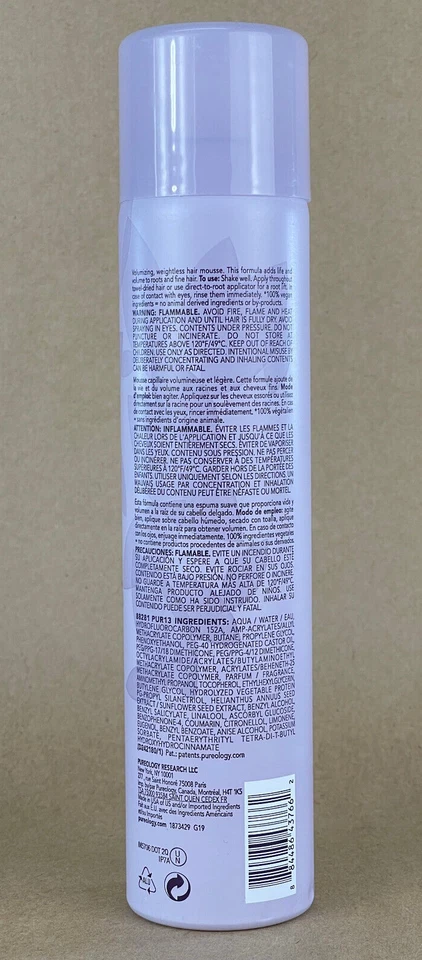 Mousse de elevación de raíces Pureology Style + Protect On The Rise 10,4 oz Foto 2 de 2