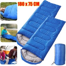 2PCS Thick Adult Cold Weather Sleeping Bag For Big  Tall Waterproof Winter Bags