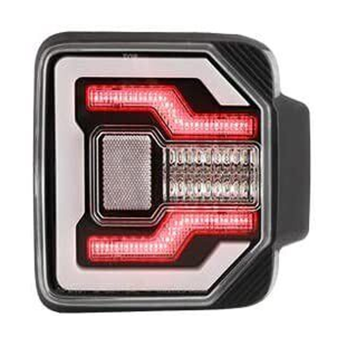 LED Sequential Tail Lights For Jeep Wrangler JL/JLU 2018-2025 – Black Housing, DOT/SAE