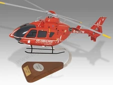 Airbus Eurocopter H135 EC135 Northern Ireland Ambulance Desk Wood Large 1/32