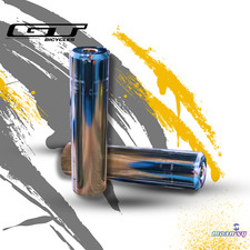 GT Old School BMX/FREESTYLE BICYCLES AXLE PEGS Footrest Lever Chrome 10mm Bore