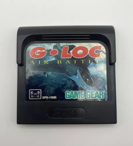 G-LOC Air Battle SEGA Game Gear Video Game Cartridge Authentic